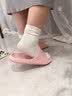 朴西香蕉船凉拖鞋女士浴室不易滑居家室内四季情侣拖鞋男 浅粉 37-38 实拍图