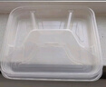 妙洁一次性饭盒 50只【430ml和470ml新老随机发货介意者慎拍】打包盒 实拍图