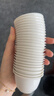 八千行一次性功夫茶杯茶具60ml稻壳茶杯高档加厚耐热品茗茶杯 192只 实拍图