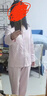 芬腾睡衣女带胸垫抑菌纯棉26春夏新款女士开衫长袖家居服套装 实拍图