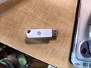 华硕（ASUS）a豆128GB USB3.2Gen 1金属旋转U盘时尚耐用鸯尾紫 商务必备学习办公投标电脑通用U300系列 实拍图