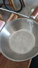 特厚不锈钢平底锅奶锅电磁炉通用不粘锅辅食锅汤锅煮锅蒸锅汤锅 胡桃木锅17cm 实拍图