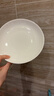 友来福陶瓷盘家用白瓷盘子8英寸中式餐盘菜盘酒店商用微波炉可用5只装 实拍图