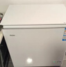 海尔（Haier）142L单温冰柜小型家用小冰柜减霜一级能效冷藏冷冻转换深冷冷柜小冰箱BC/BD-142GHW9D价保618 实拍图