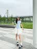 梵昇昱包包女2026波点新款日韩大容量韩版韩系托特单肩学生少女百搭通勤 休闲波点托特【奶油白+双挂件】 实拍图