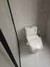 九牧（JOMOO）马桶 家用虹吸式马桶大冲力节水坐便器 防臭瞬冲 易洁抗菌马桶 行业爆款-升级无棱内壁11370-400坑 实拍图