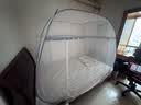 一棉缘（cottonfaith）A类家用免安装婴儿防摔蚊帐蒙古包蚊帐架双开门1.2x2米【可折叠】 实拍图
