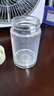 富光清然玻璃杯 高硼硅玻璃水杯子 女生便携牛奶咖啡刻度茶杯330ml 实拍图