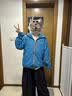 mont·bell户外风衣男款春夏防风防晒徒步休闲连帽上衣外套 1103322 TQ松石蓝 S 实拍图
