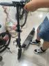 帝百伦 滑板车成人两轮踏板代步可折叠通勤青少年儿童6-12岁-40岁避减震 高配黑双刹带减震带包边新款带赠 实拍图
