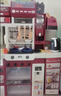 Eve Stone SPECIAL GIRL LIKE YOU玩具女孩厨房玩具3-6岁套装仿真厨具做饭煮饭儿童过家家2女童1到3 尊享版122cm+饮水机+制冰机红色 小厨房4岁男女孩6-12宝宝1到 实拍图