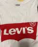 李维斯（Levi's）【纯棉】短袖T恤男女2026夏经典蝙蝠标官方旗舰休闲上衣透气 明亮白 110 /56 【建议身高104-110cm】 实拍图