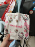 kitty帆布包大容量春夏新款卡通帆布包可爱通勤包小众百搭手提包 KT猫【粉色-无挂件】 实拍图