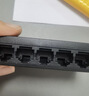 Tenda腾达5口千兆交换机 网络扩展器网线分线器一分四 4口家用监控交换器分流器HUB集线器 钢壳TEG1005D 实拍图