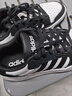 adidas ENTRAP美式校园风运动少年感复古篮球风板鞋男女阿迪达斯   白色/黑色   41 实拍图