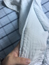 全棉时代婴儿浴巾6层水洗纱布浴巾 宝宝纯棉毛巾礼盒 蓝色95*95cm 实拍图