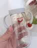 爱得利（evorie）婴儿奶瓶 宽口径带手柄重力球Tritan奶瓶240ml 灰(6个月+) 实拍图