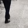 VOLO犀牛男鞋商务正装皮鞋休闲男士内增高透气德比鞋 卡其 40 实拍图