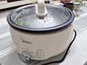 美的（Midea）电火锅电煮锅分体式可拆洗家用多功能锅4.5L大容量火锅专用锅不粘锅MC-HGE3026 实拍图