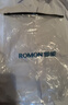 罗蒙（ROMON）纯色商务职业正装男士白衬衫工装外套长袖衬衣男CS108白色2XL 实拍图