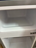 华宝小冰箱小型家用出租房用冷藏冷冻两用一级能效节能省电迷你宿舍寝室办公室二门电冰箱 【一级能效】86L银色【全国联保】 实拍图