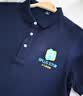 釉郝印夏季工作服定制polo工衣t恤订短袖文化衫印字logo定做广告衫刺绣 【B-赛络纺衬衫领】藏青 XL 实拍图