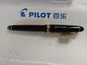 PILOT【生日礼物】百乐Custom贵客742钢笔14K金笔10号尖成人练字商务办公高档送礼墨水笔FKK-2000R 黑色 EF尖 约0.38mm 实拍图