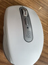 罗技（Logitech）MX Anywhere 3S无线鼠标 无线蓝牙鼠标充电办公静音家用鼠标双模苹果MAC ipad双滚轮模式 跨屏传输 Anywhere3s太空银+Bolt接收器 实拍图