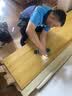 白浅衣柜卧室对开门衣柜实木组合现代简易家用柜子收纳儿童衣柜 60+80组合柜 实拍图