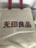 无印良品100%纯棉床上四件套全棉床单四件套加大被套220*240cm 实拍图