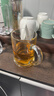 乐美雅耐热钢化玻璃杯玻璃茶杯大容量带把手泡茶杯450ml2只装 实拍图