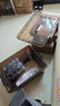SPACEXPERT衣物收纳箱特大号塑料整理箱车载储物箱35L透茶色 1个装 带提手 实拍图