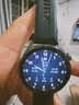 华为HUAWEI WATCH 5 46mm高端款航天级钛合金表壳银河紫素皮复合表带首创X-TAP智感窗 实拍图