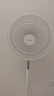 美的（Midea）【飓风节能】七叶柔风立式电风扇/家用轻音落地扇/台式小型风扇/大风力遥控定时摇头风扇 SAH35BSJ 实拍图
