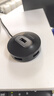 山泽USB2.0分线器4口HUB扩展坞集线器 笔记本台式电脑一拖四延长线转换器多接口带供电口1.5米HB20-3黑 实拍图
