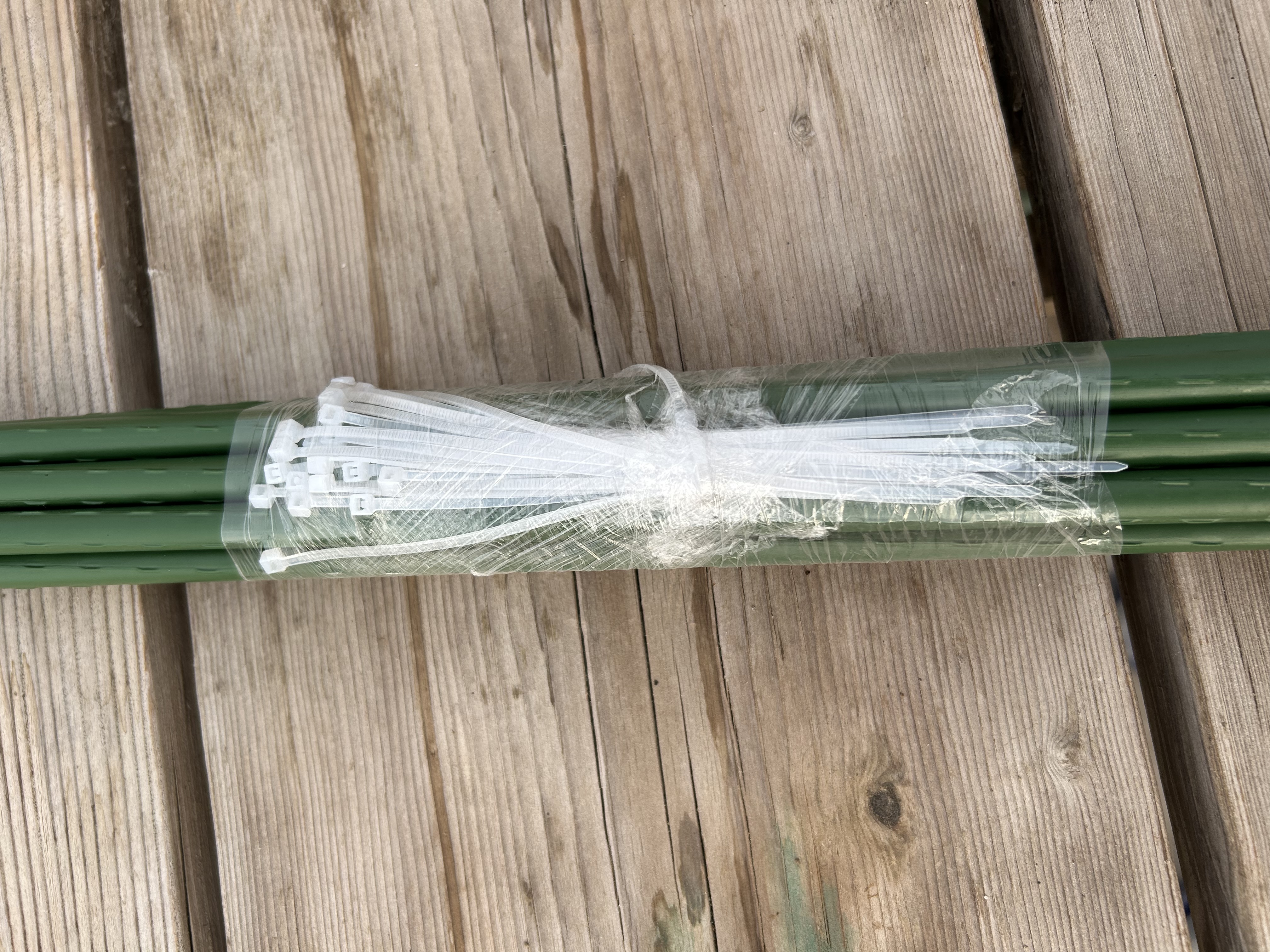 墨一【送货上门】爬藤架葡萄黄瓜豆角架种菜花支架庭院园艺花卉支撑杆 粗11mm长180cm10支 特大 实拍图