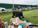 black dog户外营地车露营车溜娃买菜狗狗宠物推车 升级加宽轮 实拍图