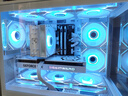 九州风神（DEEPCOOL）玄冰400V5ARGB白色CPU电脑散热器附带硅脂(白化4热管/幻彩ARGB/220W/AG400ARGB WH） 实拍图