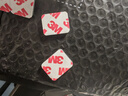 3MEVA泡棉双面胶带 泡沫双面胶墙面免钉加厚固定胶免打孔 20*25mm（20片）-黑色 实拍图