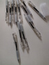 晨光（M&G）文具【刷题笔】悬浮护套0.5mm黑色按动中性笔 子弹头签字笔 学生办公水笔12支/盒AGPH7302考试 实拍图