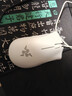 雷蛇（Razer）炼狱蝰蛇标准版有线鼠标 人体工学  电竞游戏 右手通用型 吃鸡/LOL/CS GO游戏鼠标 白色 实拍图