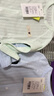 婧麒婴儿衣服夏季薄款新生宝宝提花连体衣长袖纯棉空调服爬服夏装单件 小鲸鱼绿 66cm 实拍图