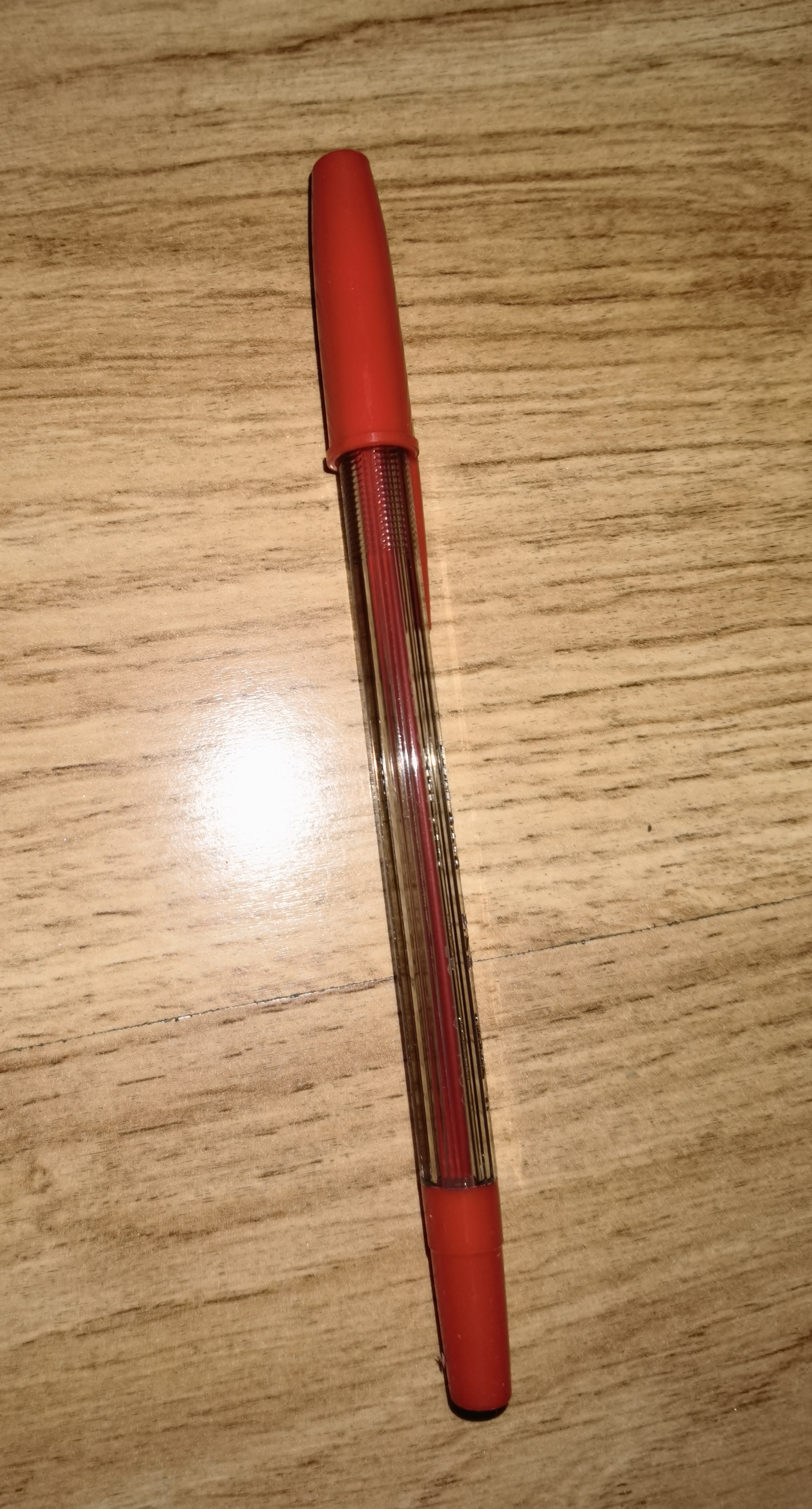 uni三菱 SA-S经典原子笔 0.7mm办公圆珠笔顺滑中油笔防漏墨防断色 红色 1支装 实拍图