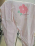 贝瑞加（Babyprints）新生儿连体衣2件装男女宝宝长袖纯棉内衣卡通护肚爬服 粉59 实拍图