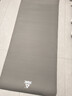 匹克瑜伽垫加厚加宽男女健身训练运动减震静隔音防滑垫儿童舞蹈垫灰色 实拍图