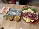 登比一次性食品级稻壳套装碗筷碟杯勺子汤勺桌布户外露营野餐套装 实拍图