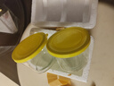 网红咸菜碗玻璃密封罐加厚酱菜盒冰箱保鲜罐小菜泡菜罐分装盒 两只随机装 2个 180ml 实拍图