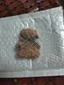 秋冬新品毛绒小熊发夹边夹少女侧边夹子bb夹百搭毛毛柔软刘海头饰 蝴蝶结小熊-棕色 实拍图
