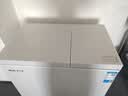 奥克斯双温冰柜家用小型双箱冷柜 冷藏冷冻两用柜双门商用大容量卧式冷柜节能省电 【节能低噪】可囤360斤肉丨 179L 【双温分储】 实拍图