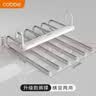 卡贝（cobbe）折叠裤架裤子专用衣架裤夹子晾衣架不锈钢可叠挂可折叠1次挂6件收纳神器 实拍图